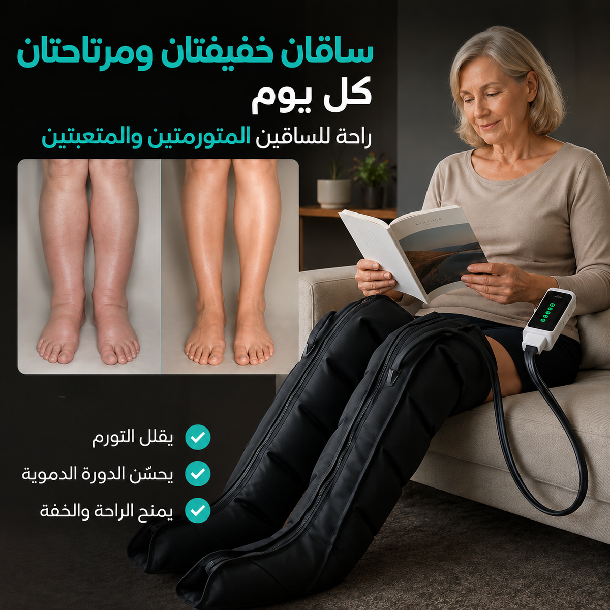 AirBoots Pro® — صورة المنتج بالعربية 2
