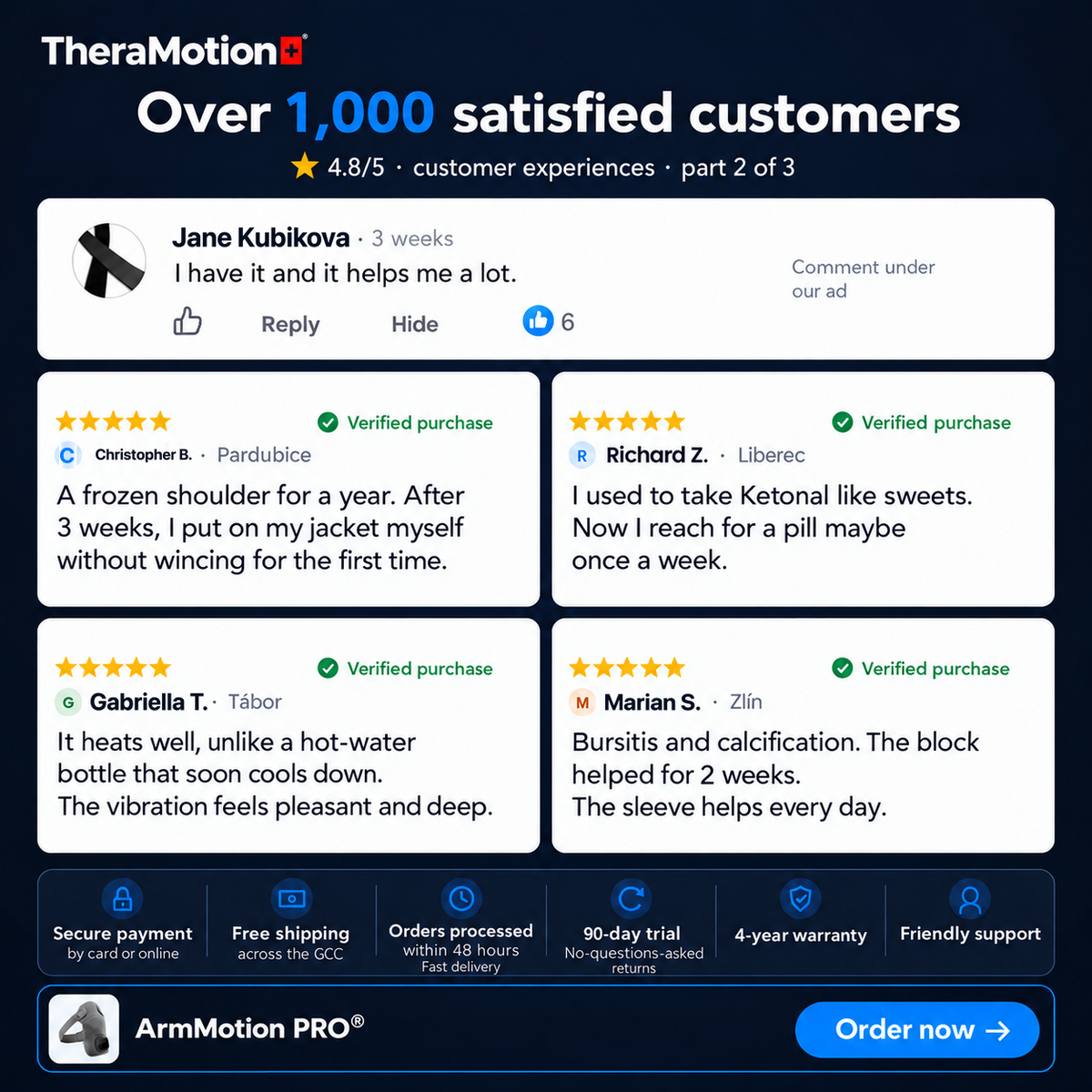 ArmMotion PRO® — Customer reviews in English, part 2