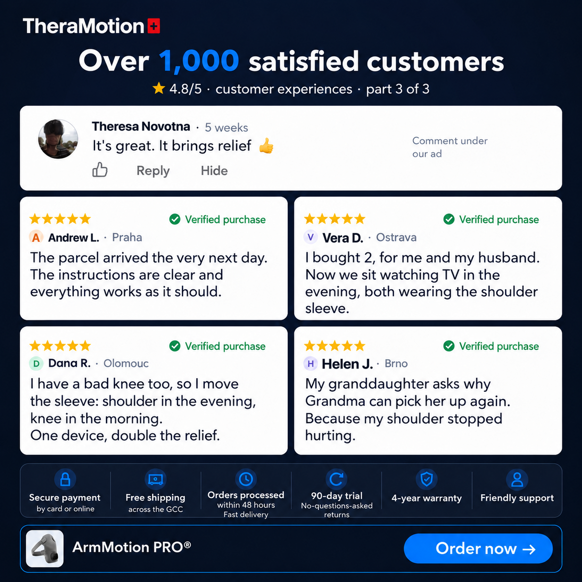 ArmMotion PRO® — Customer reviews in English, part 3